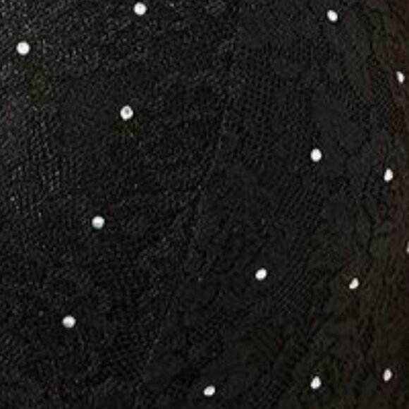 ❤️NWT VINTAGE TORRID BRA - LIGHTLY LINED - LACE XO FRONT, DIAMANTE BRALETTE - 4X - Picture 4 of 9